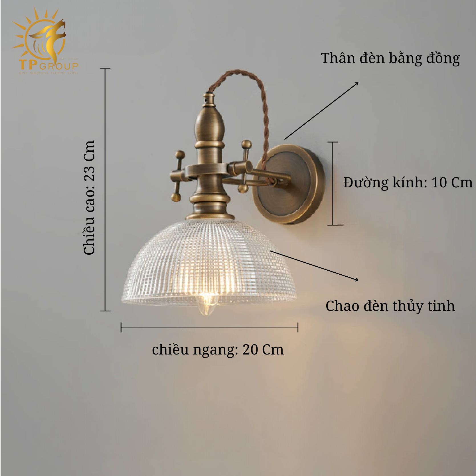 Đèn ngủ đầu giường thủy tinh phòng ngủ hiện đại TPDV005 11 Đèn ngủ đầu giường thủy tinh phòng ngủ hiện đại TPDV005