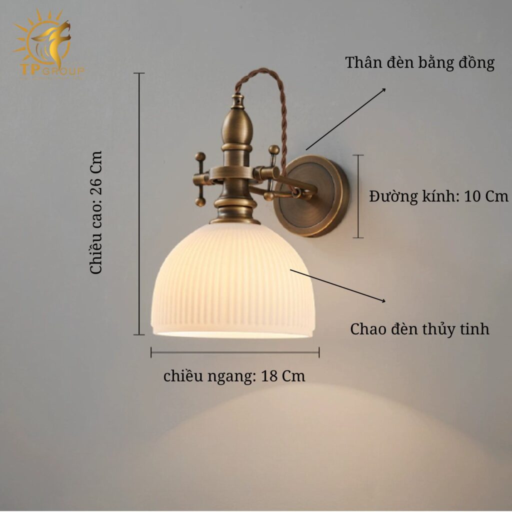 Đèn ngủ đầu giường thủy tinh phòng ngủ hiện đại TPDV005 22 Đèn ngủ đầu giường thủy tinh phòng ngủ hiện đại TPDV005