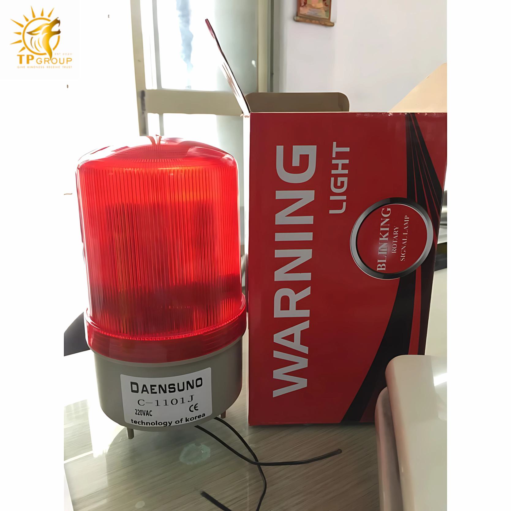 Đèn cảnh báo xoay Daensuno C-1101J 4 Đèn cảnh báo xoay Daensuno C-1101J