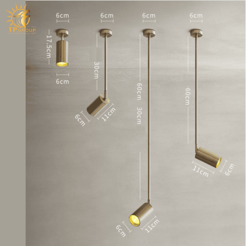 Đèn rọi đa năng phong cách công nghiệp HX052 10 Đèn rọi đa năng phong cách công nghiệp HX052