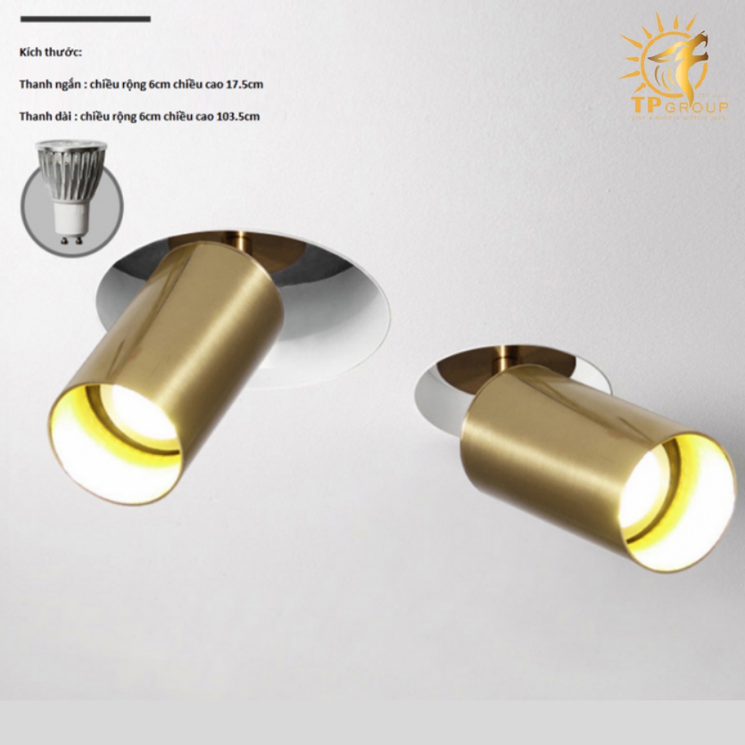 Đèn rọi đa năng phong cách công nghiệp HX052