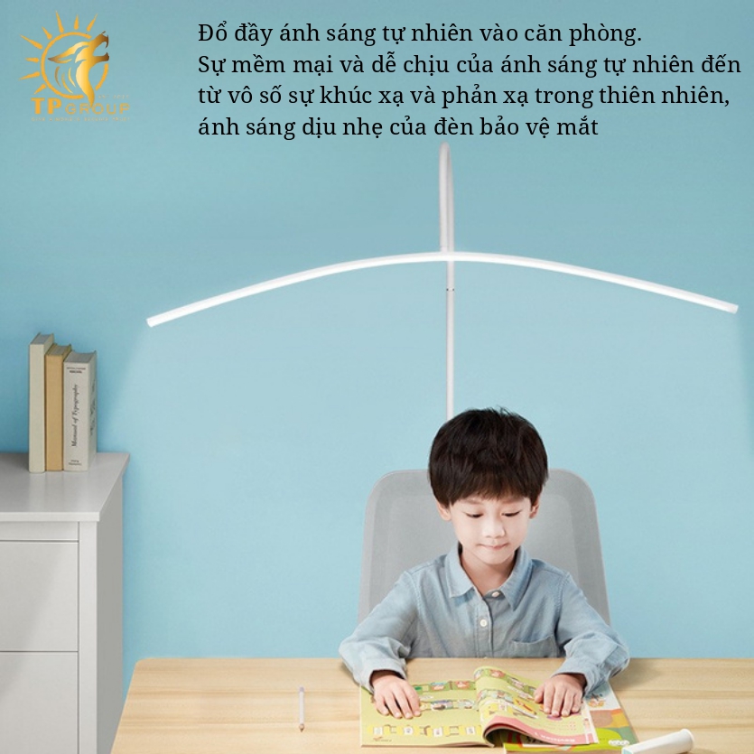 Đèn sàn bảo vệ mắt phong cách tối giản TPDS005 4 Đèn sàn bảo vệ mắt phong cách tối giản TPDS005