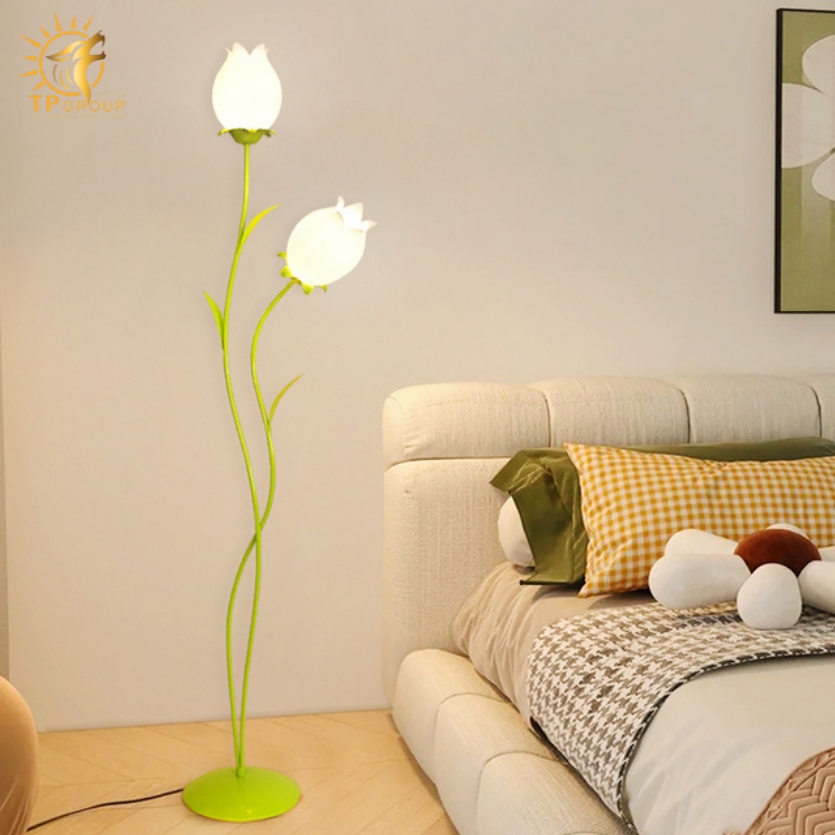 Đèn sàn hoa Tulip sáng tạo cuốn hút TPDS003