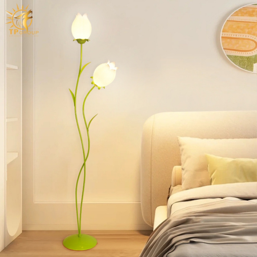 Đèn sàn hoa Tulip sáng tạo cuốn hút TPDS003 3 Đèn sàn hoa Tulip sáng tạo cuốn hút TPDS003