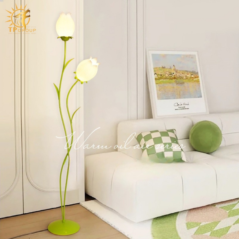 Đèn sàn hoa Tulip sáng tạo cuốn hút TPDS003 4 Đèn sàn hoa Tulip sáng tạo cuốn hút TPDS003