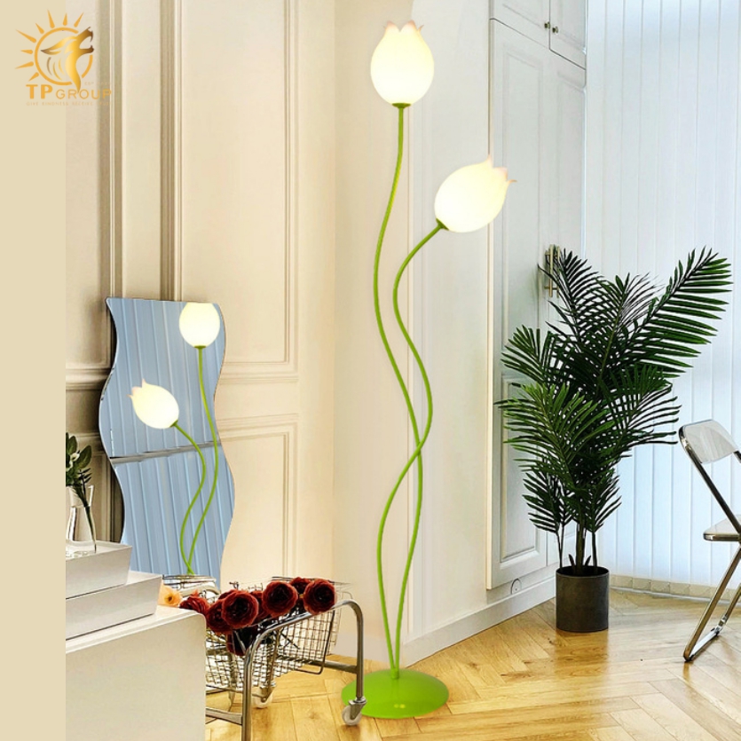 Đèn sàn hoa Tulip sáng tạo cuốn hút TPDS003 7 Đèn sàn hoa Tulip sáng tạo cuốn hút TPDS003