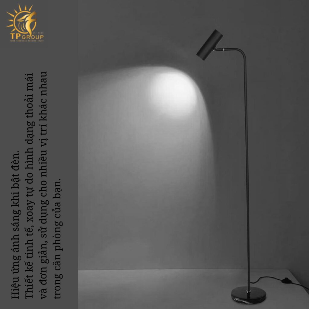 Đèn sàn phòng khách tối giản hiện đại Bắc Âu sáng tạo sang trọng trang trí học tập đèn bàn học TPDS008 20 Đèn sàn phòng khách tối giản hiện đại Bắc Âu phòng ngủ không khí ánh sáng sáng TPDS008