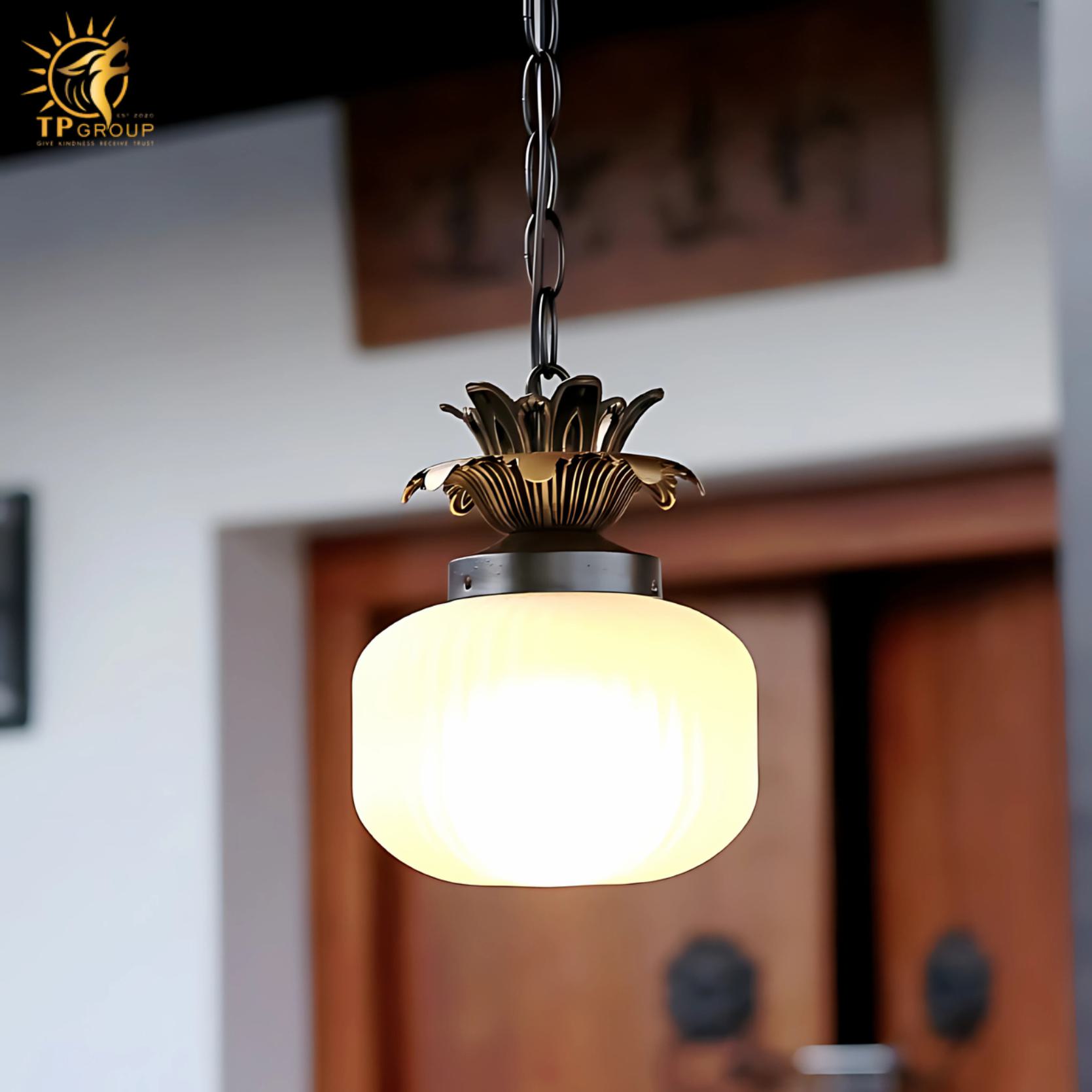 Đèn thả ban công ngoài trời phong cách Retro DD031