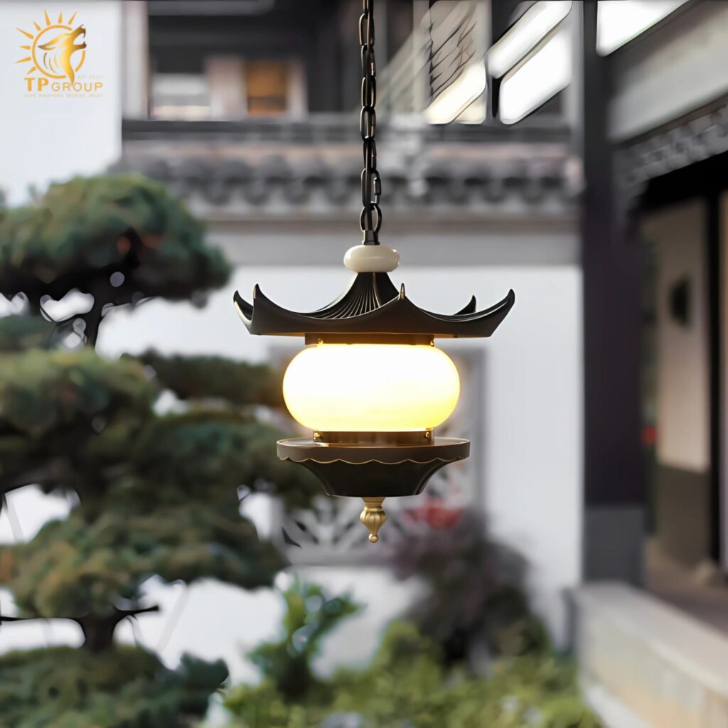 Đèn thả ban công ngôi đình cổ nghệ thuật KL6988 10 Đèn thả ban công ngôi đình cổ nghệ thuật KL6988