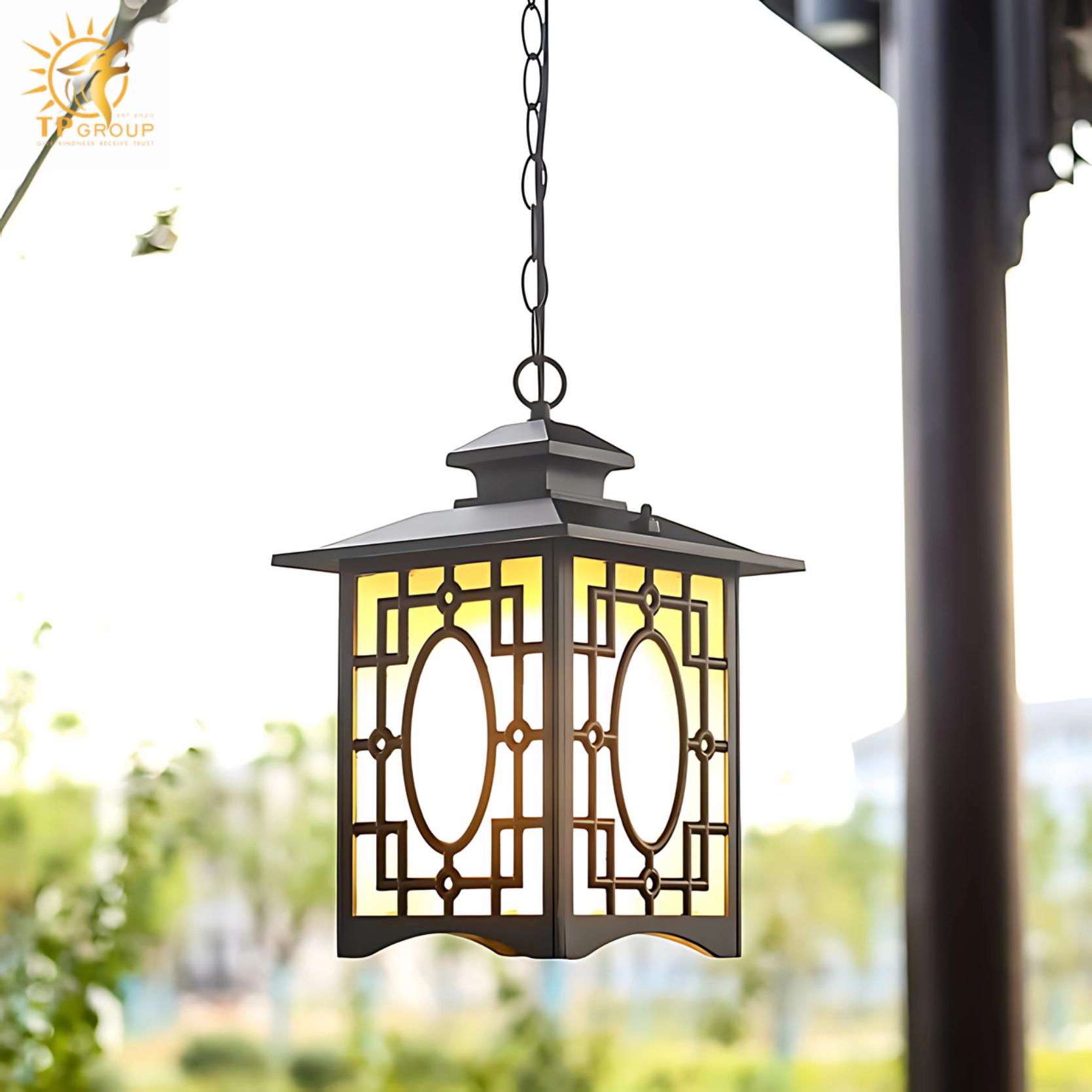 Đèn thả ban công phong cách phương Đông DD022
