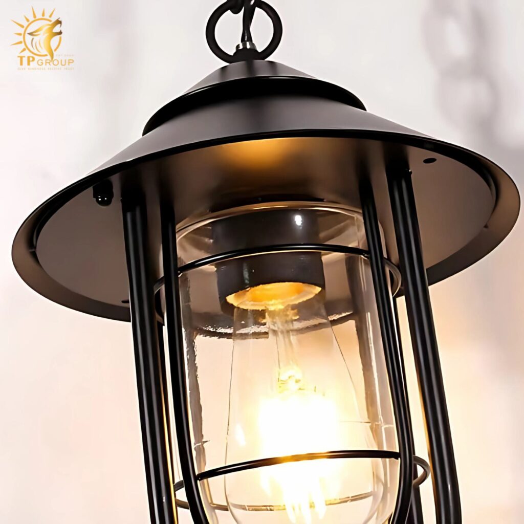 Đèn thả ban công trang trí phong cách Retro DD027