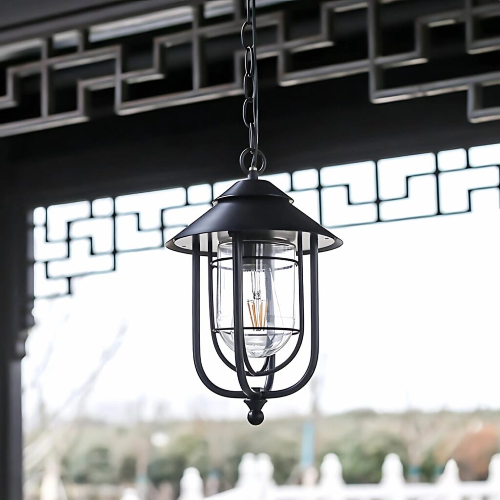 Đèn thả ban công trang trí phong cách Retro DD027