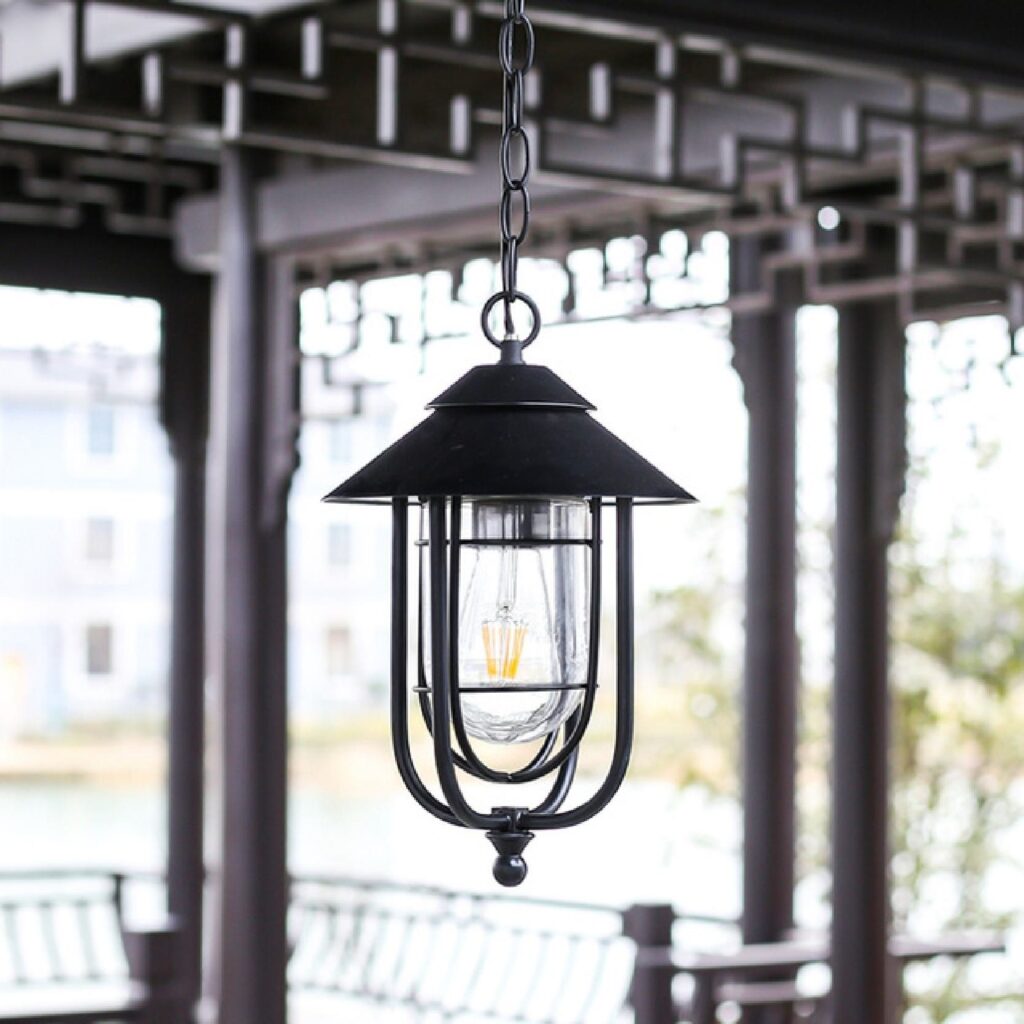 Đèn thả ban công trang trí phong cách Retro DD027