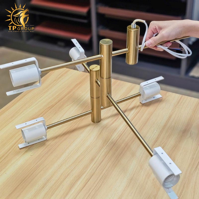 Đèn thả bàn hiện đại FHDT01-B/W 6 Đèn thả bàn hiện đại FHDT01-BW