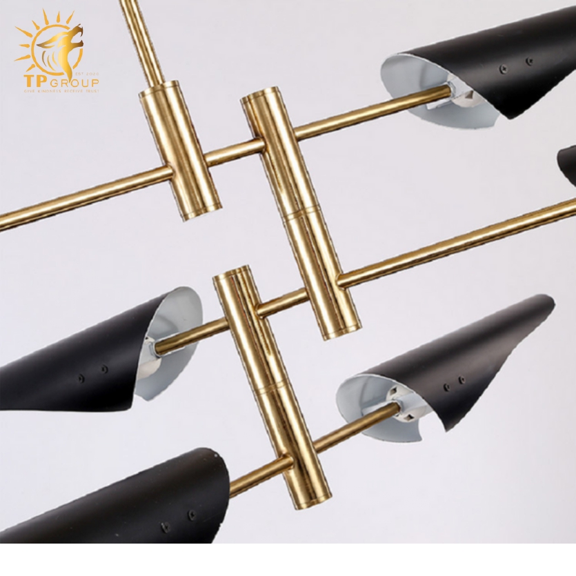 Đèn thả bàn hiện đại FHDT01-B/W 7 Đèn thả bàn hiện đại FHDT01-BW