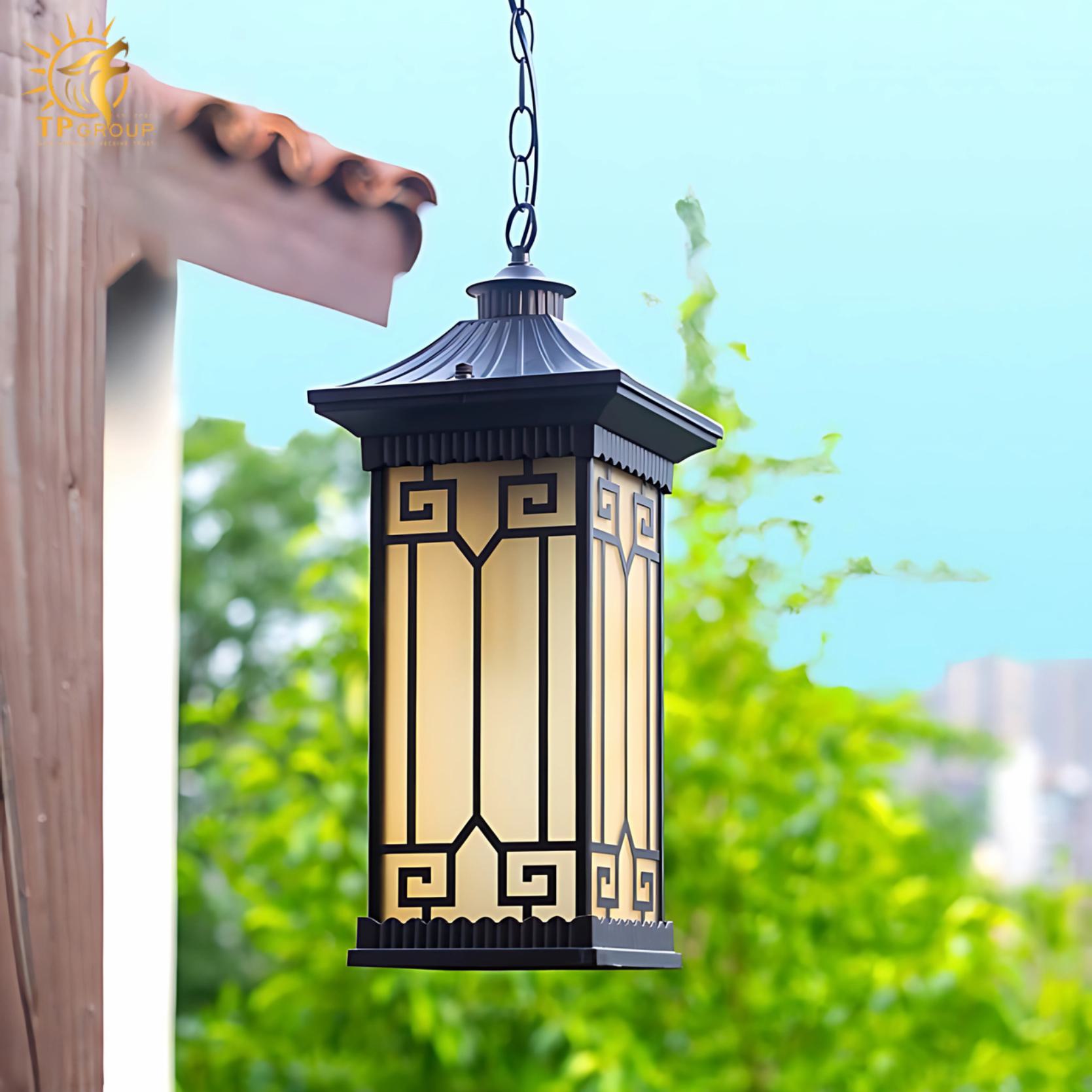 Đèn thả mái hiên phong cách phương Đông DD010 2 Đèn thả mái hiên phong cách phương Đông DD010