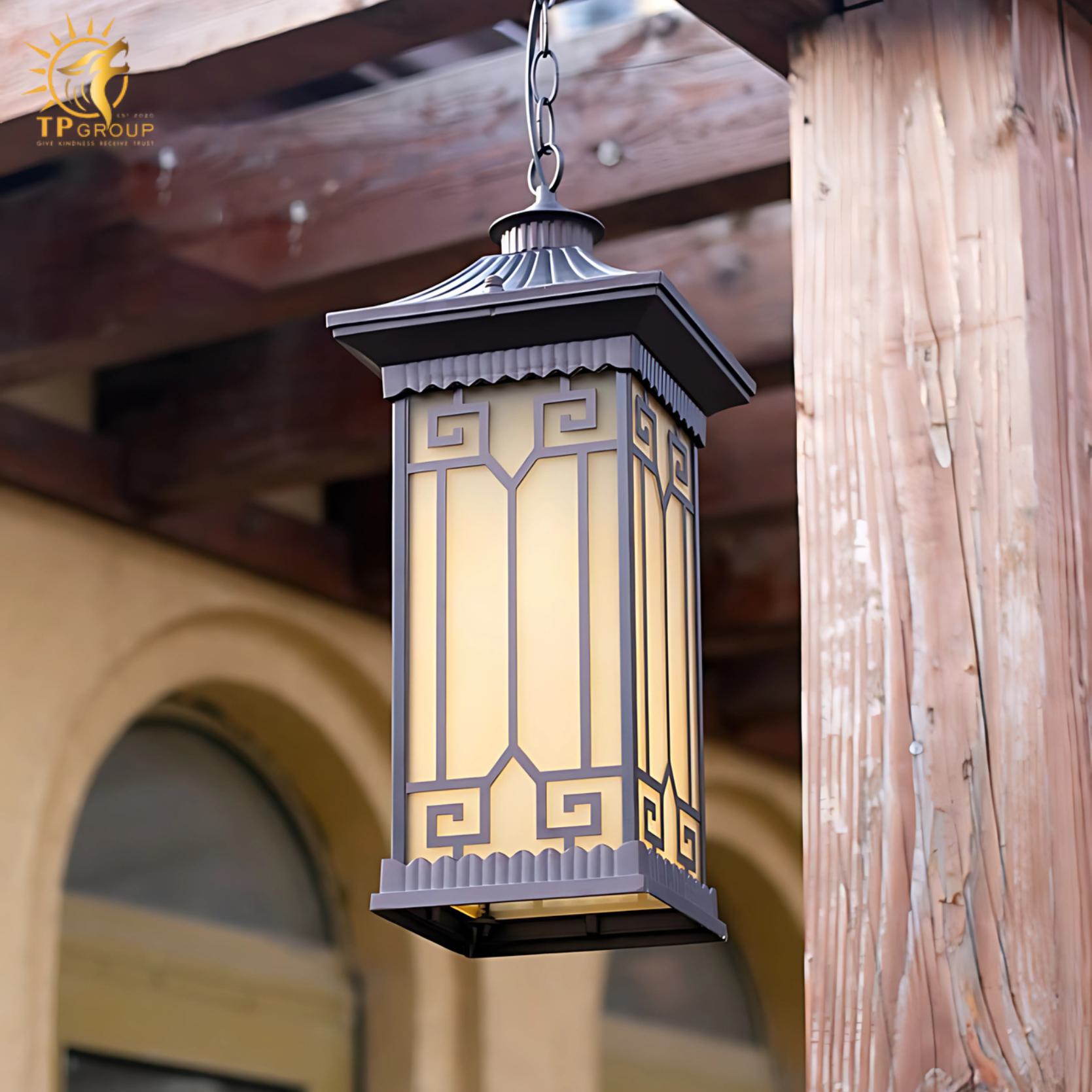 Đèn thả mái hiên phong cách phương Đông DD010 5 Đèn thả mái hiên phong cách phương Đông DD010