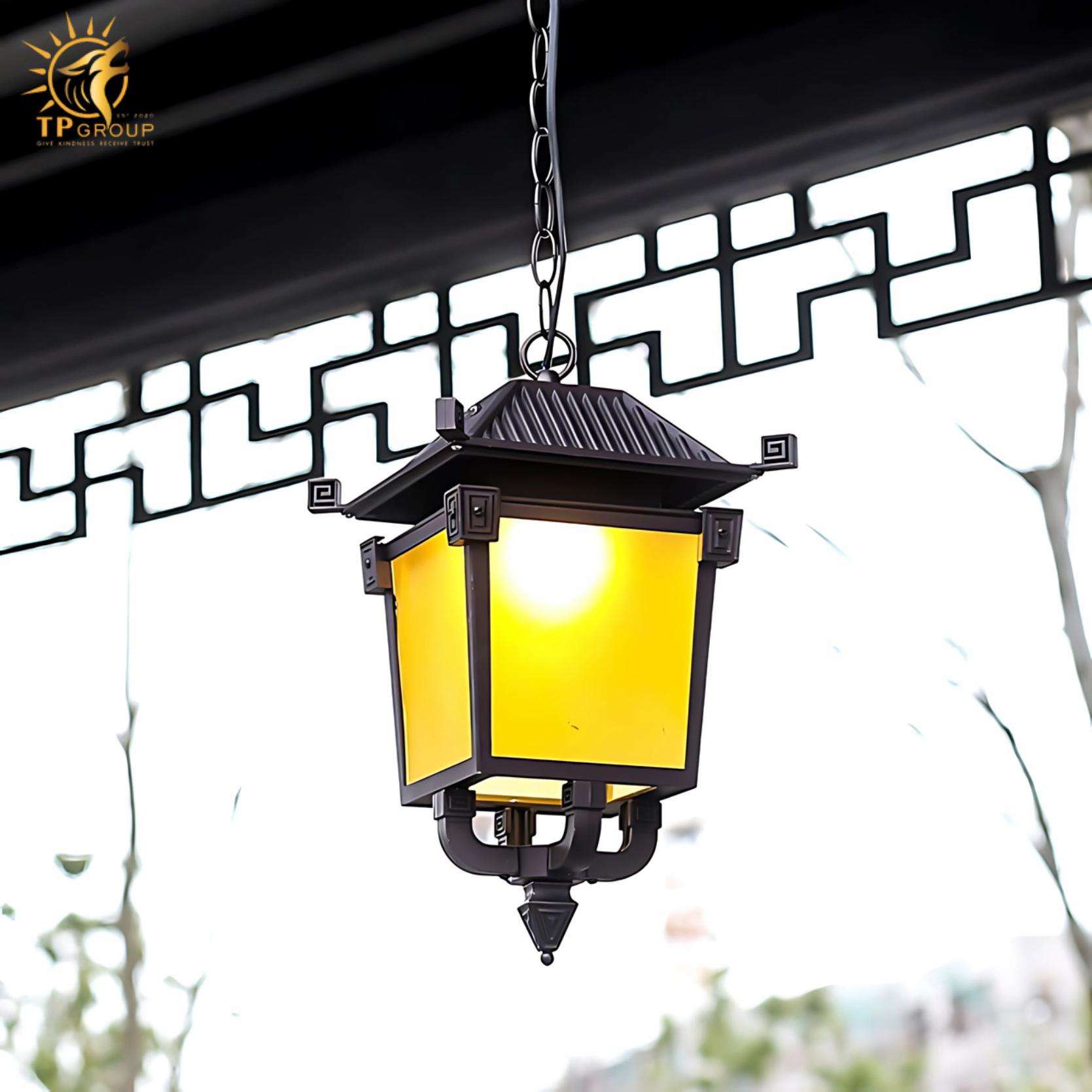 Đèn thả ngoài trời chiếu sáng lối đi hàng lang DD028