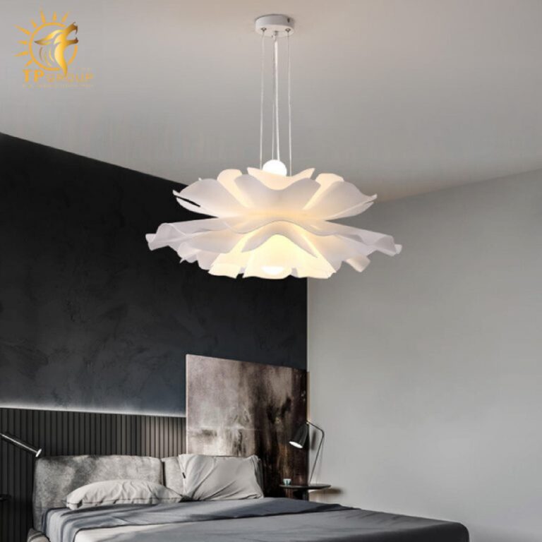 Đèn thả trần hình hoa bằng nhựa ABS XL8013