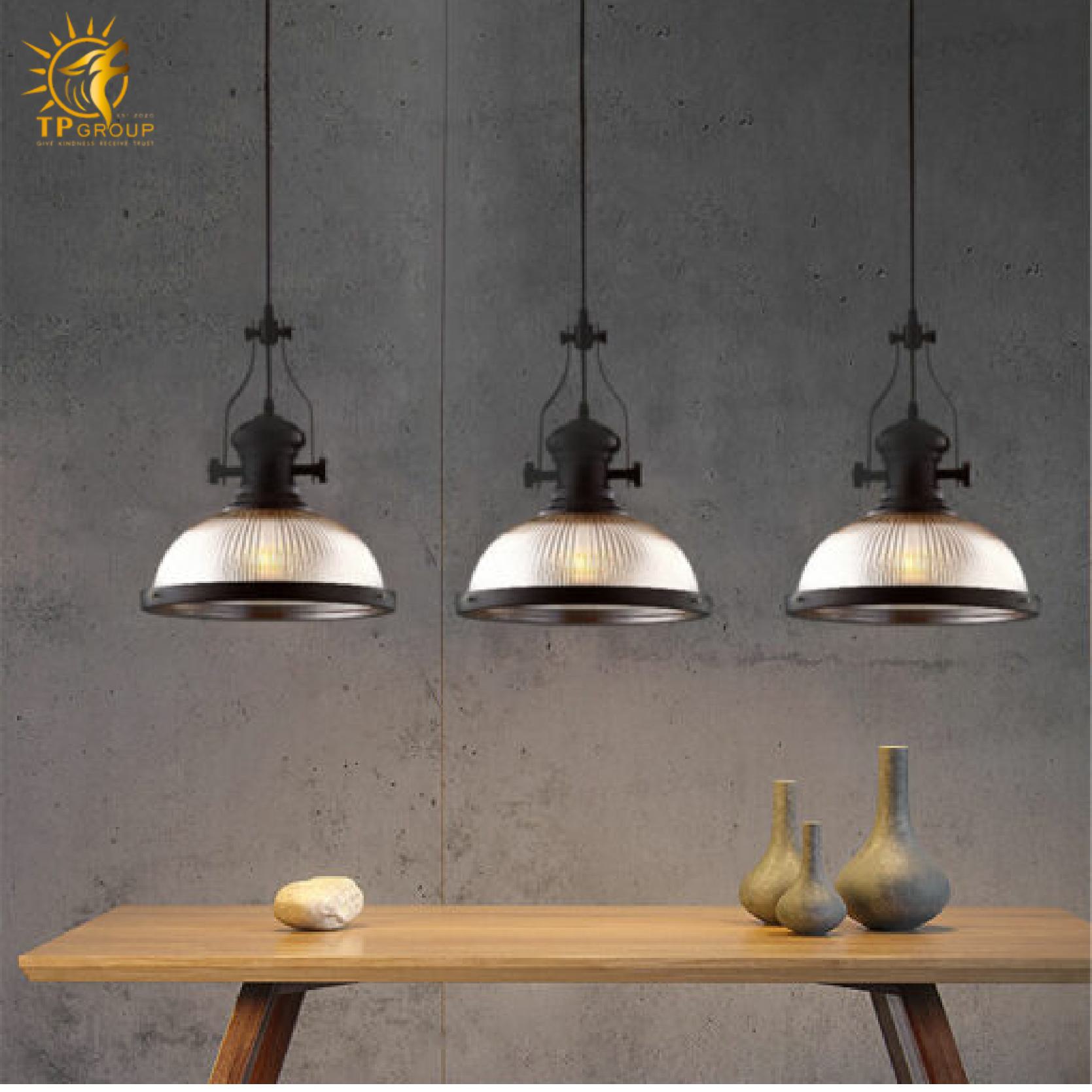 Đèn treo thả trần chao công ngiệp trang trí quầy bar, bàn ăn đảo bếp đẹp, phong cách bắc âu TCF63 6 Đèn treo thả trần chao công ngiệp trang trí quầy bar, bàn ăn đảo bếp đẹp, phong cách bắc âu TCF63