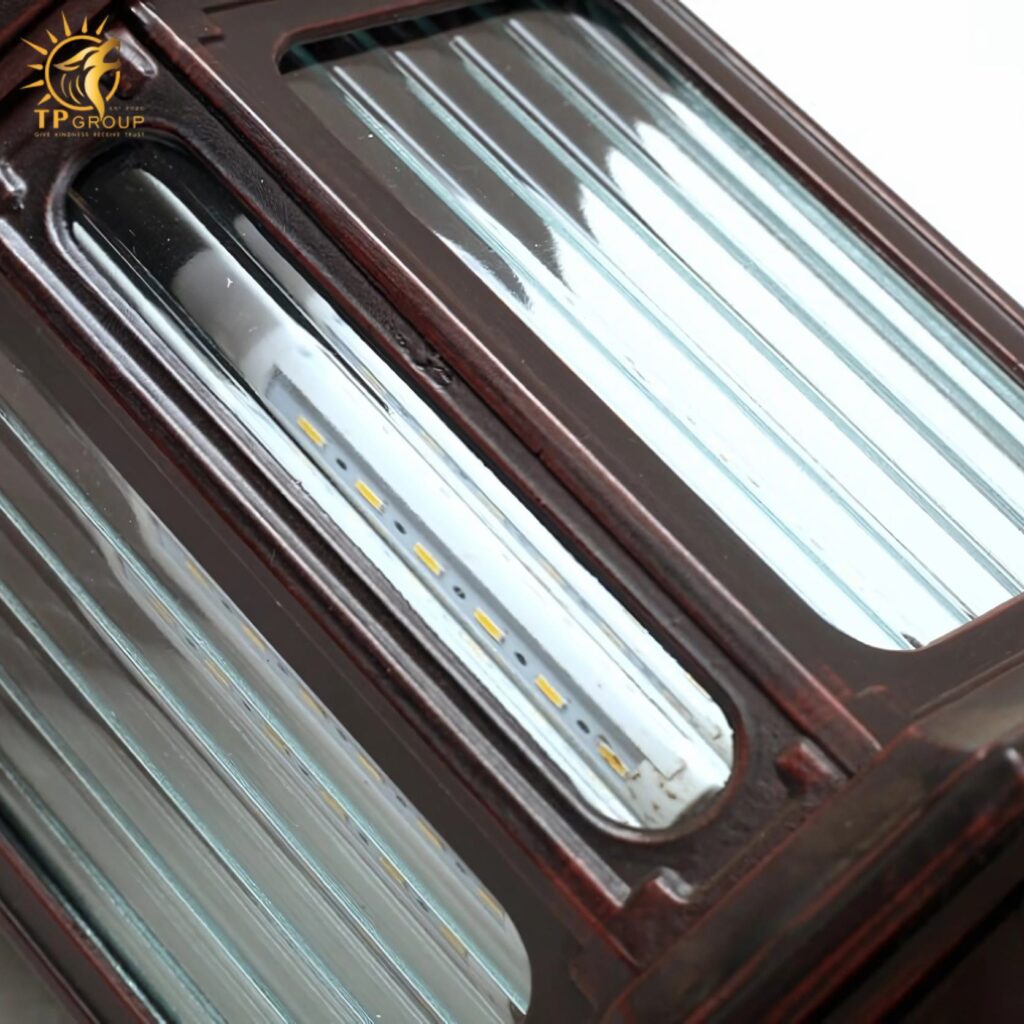 Đèn trụ cổng sân vườn cổ điển sang trọng KL4860