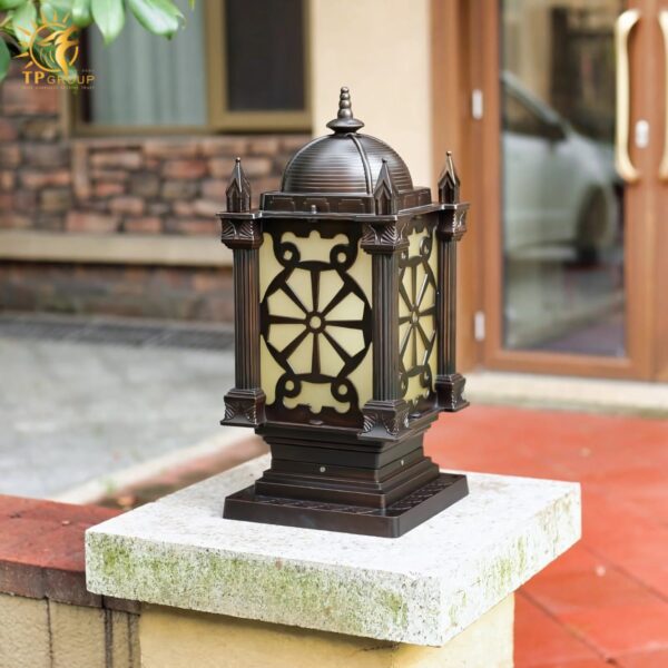 Đèn trụ cổng trang trí biệt thự cổ điển ZTD065