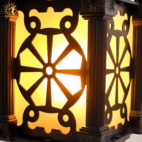 Đèn trụ cổng trang trí biệt thự cổ điển ZTD065