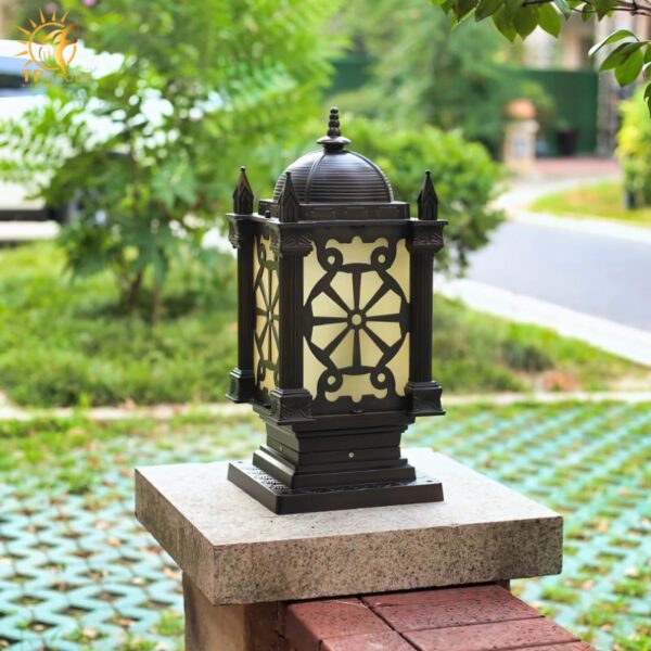 Đèn trụ cổng trang trí biệt thự cổ điển ZTD065