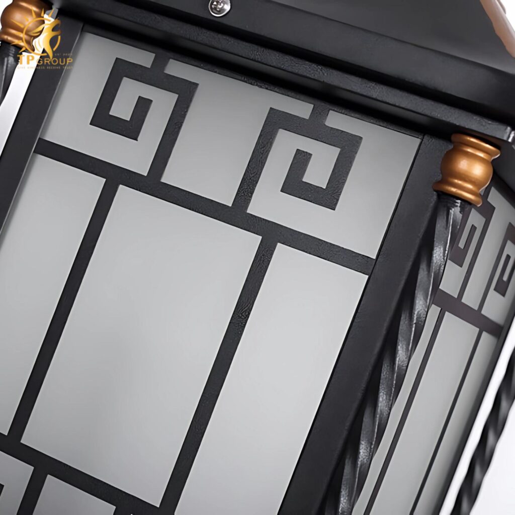 Đèn trụ cổng trang trí biệt thự kiểu Á Đông ZTD042 12 Đèn trụ cổng trang trí biệt thự kiểu Á Đông ZTD042