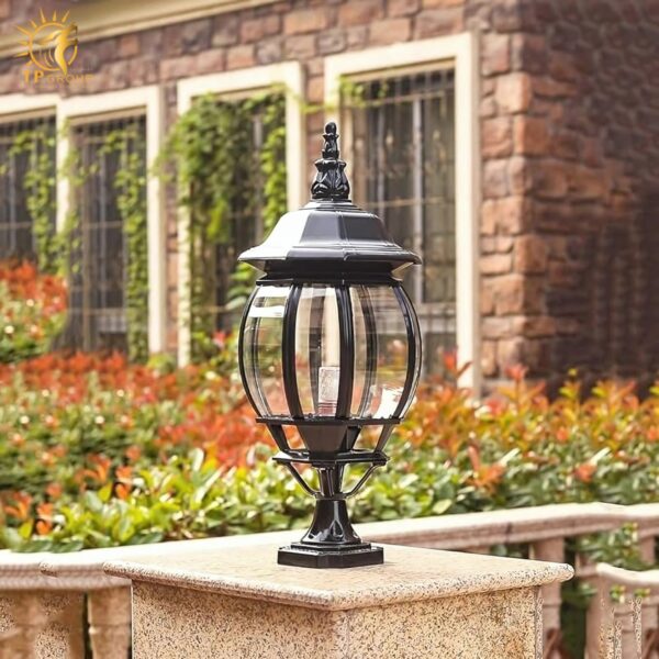 Đèn trụ cổng trang trí biệt thự tân cổ điển KL3269