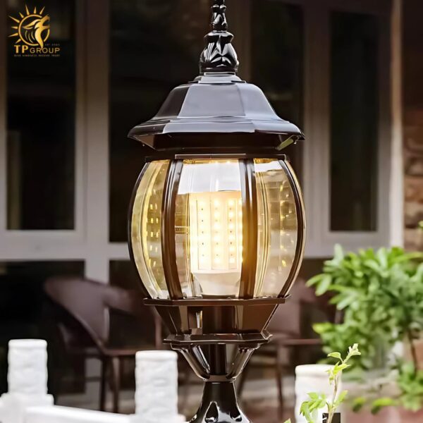 Đèn trụ cổng trang trí biệt thự tân cổ điển KL3269