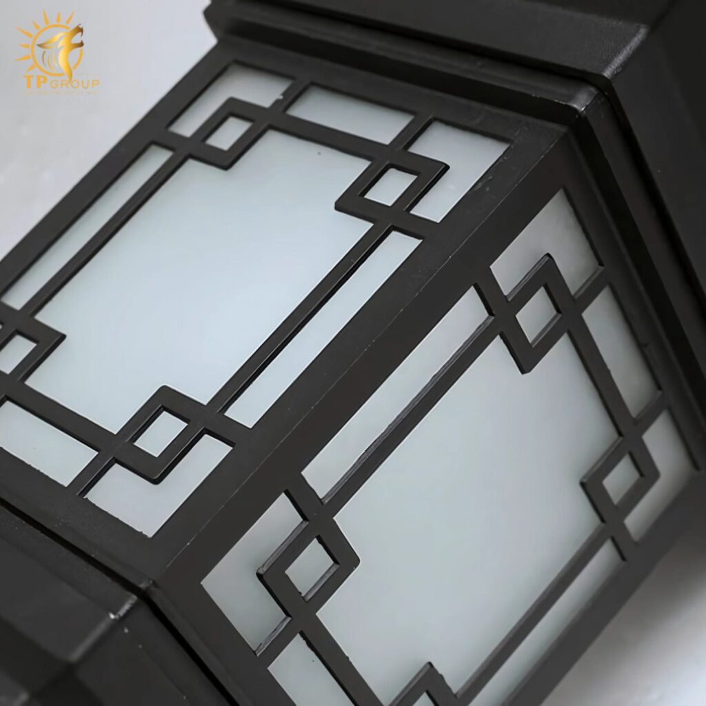 Đèn trụ cổng trang trí thủy đình nghệ thuật ZTD106