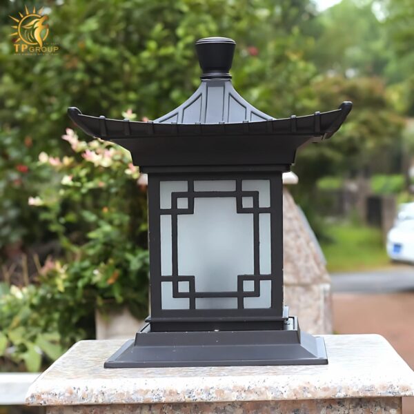 Đèn trụ cổng trang trí thủy đình nghệ thuật ZTD106
