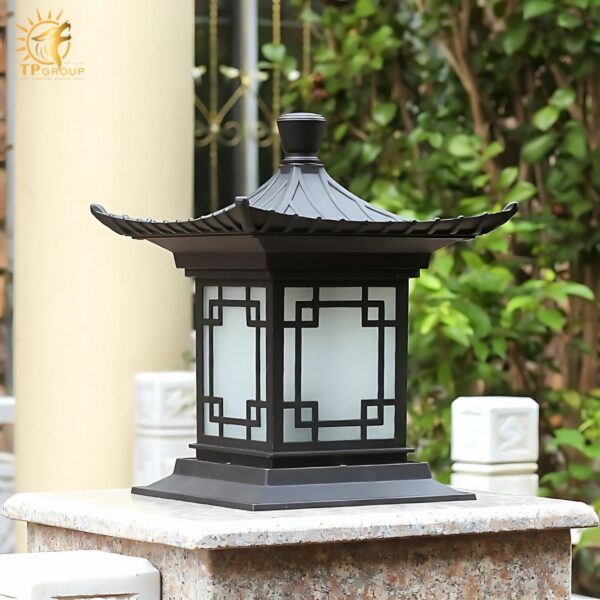 Đèn trụ cổng trang trí thủy đình nghệ thuật ZTD106