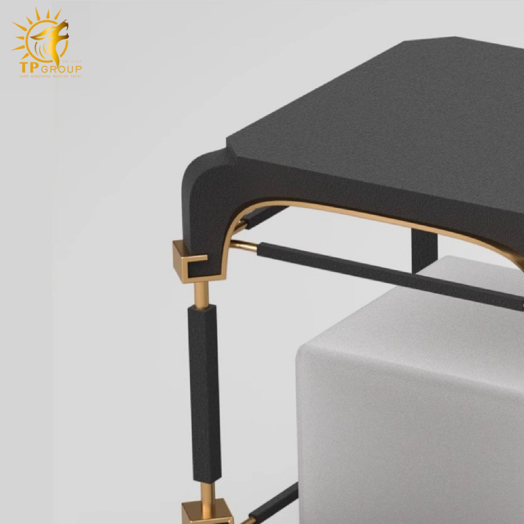 Đèn trụ sân vườn hình khối năng lượng mặt trời CZ3048 10 Đèn trụ sân vườn hình khối năng lượng mặt trời CZ3048