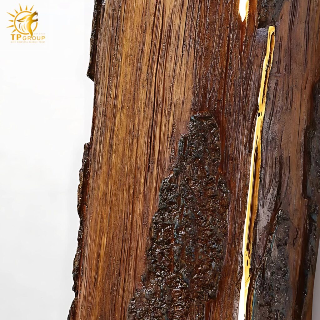 Đèn tường khối gỗ phong cách Wabi Sabi ODW137 9 Đèn tường khối gỗ phong cách Wabi Sabi ODW137