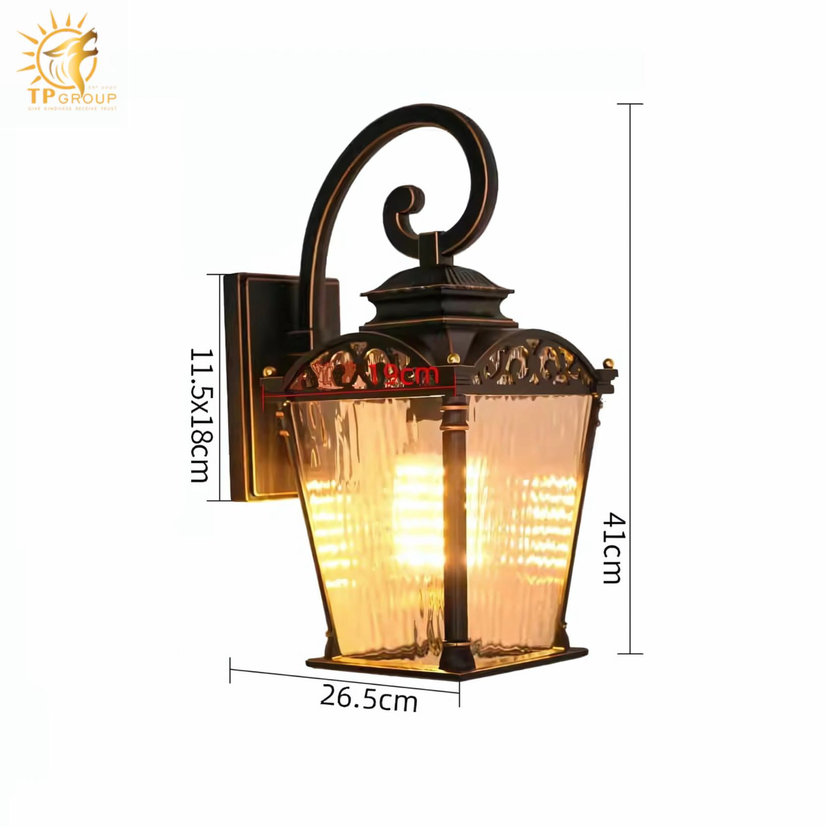 Đèn tường ngoại thất trang trí sân vườn KL4842 8 Đèn tường ngoại thất trang trí sân vườn KL4842