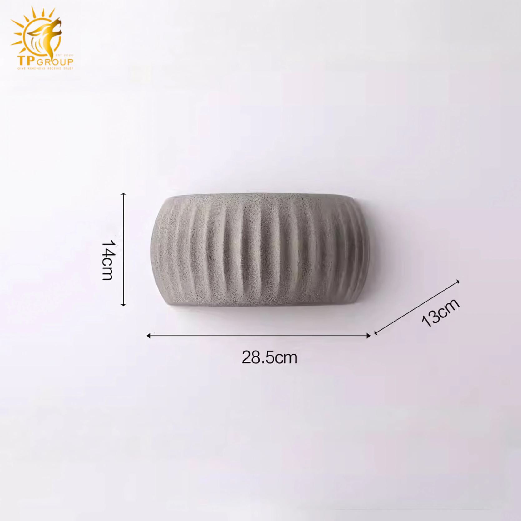 Đèn tường ngoài trời bằng xi măng độc đáo BXT006 8 Đèn tường ngoài trời bằng xi măng độc đáo BXT006