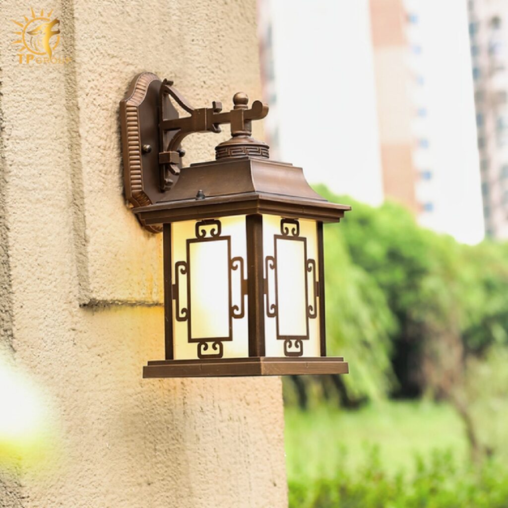 Đèn tường ngoài trời biệt thự kiểu cổ điển KL6529 12 Đèn tường ngoài trời biệt thự kiểu cổ điển KL6529