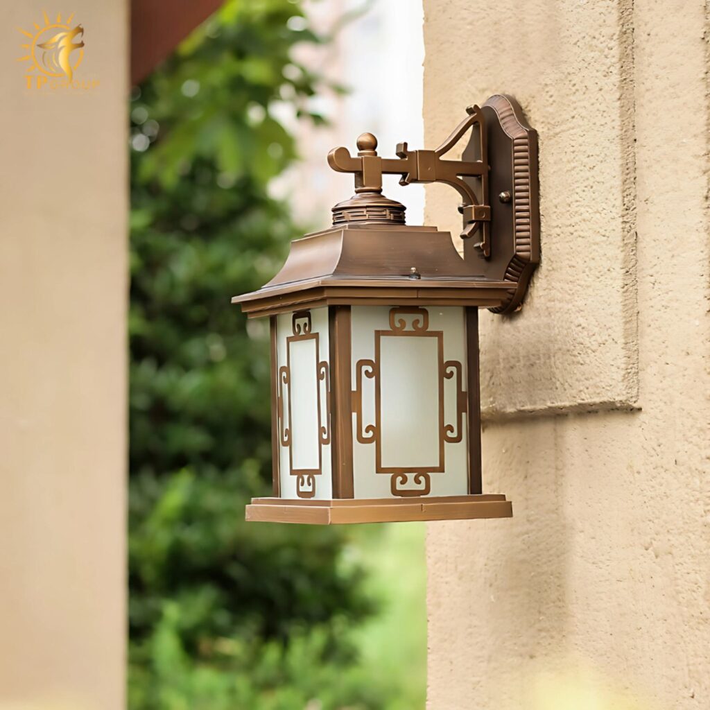 Đèn tường ngoài trời biệt thự kiểu cổ điển KL6529 17 Đèn tường ngoài trời biệt thự kiểu cổ điển KL6529