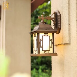 Đèn tường ngoài trời biệt thự kiểu cổ điển KL6529