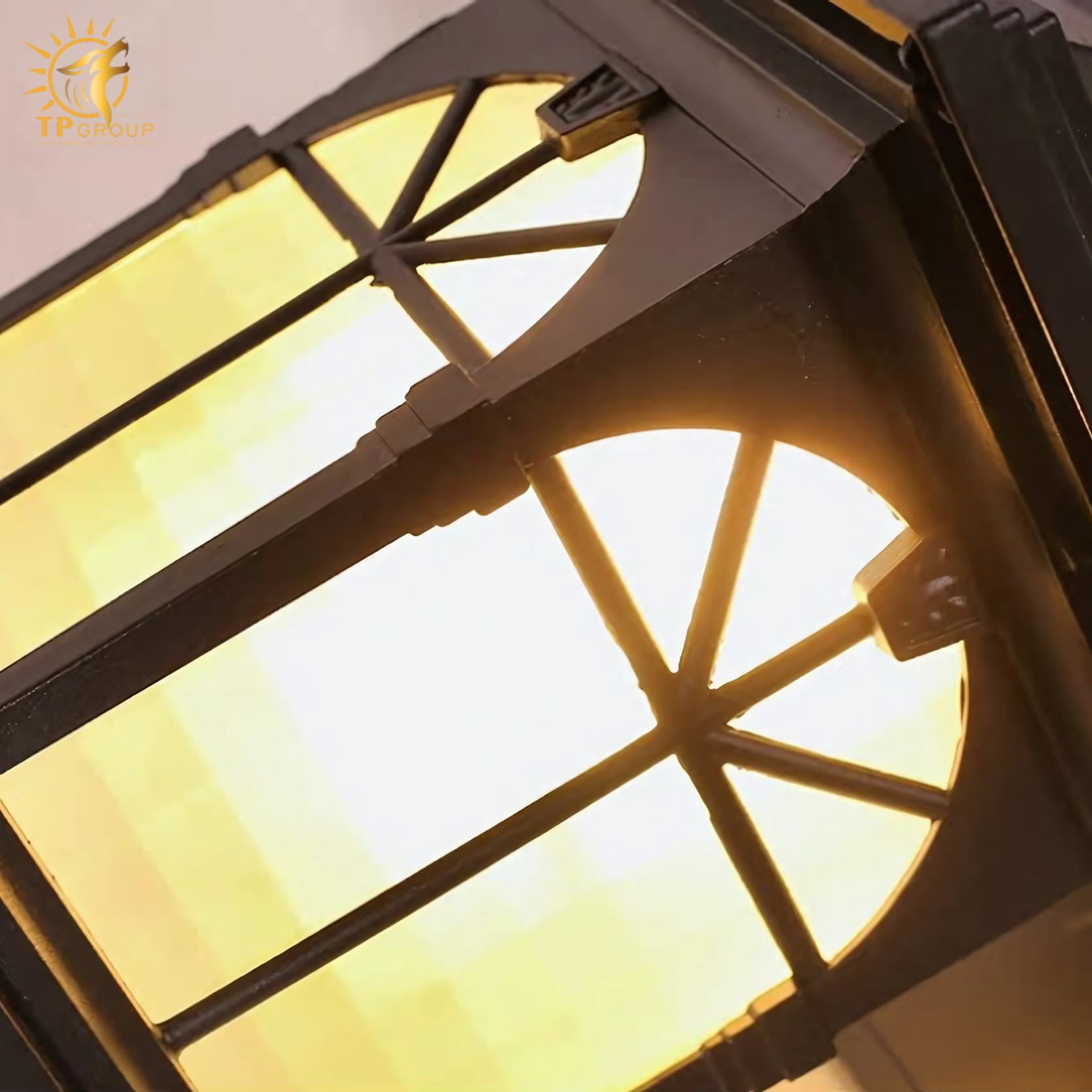 Đèn tường ngoài trời cổ điển trang trí mái vòm BD167 6 Đèn tường ngoài trời cổ điển trang trí mái vòm BD167