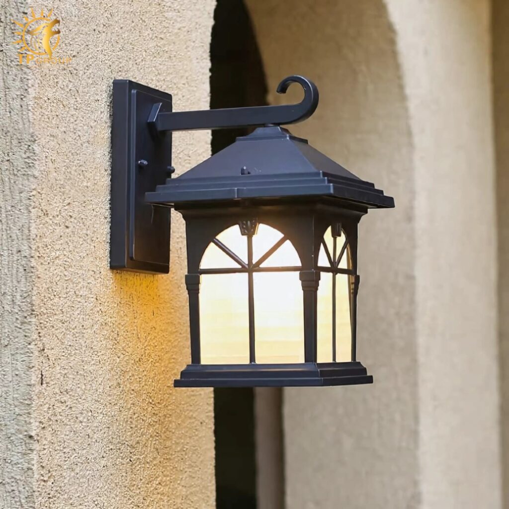 Đèn tường ngoài trời cổ điển trang trí mái vòm BD167 14 Đèn tường ngoài trời cổ điển trang trí mái vòm BD167