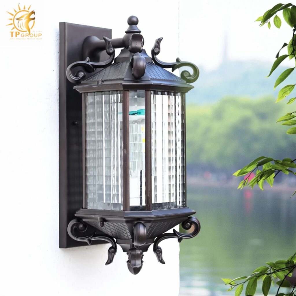Đèn tường ngoài trời hành lang biệt thự cổ điển KL5832