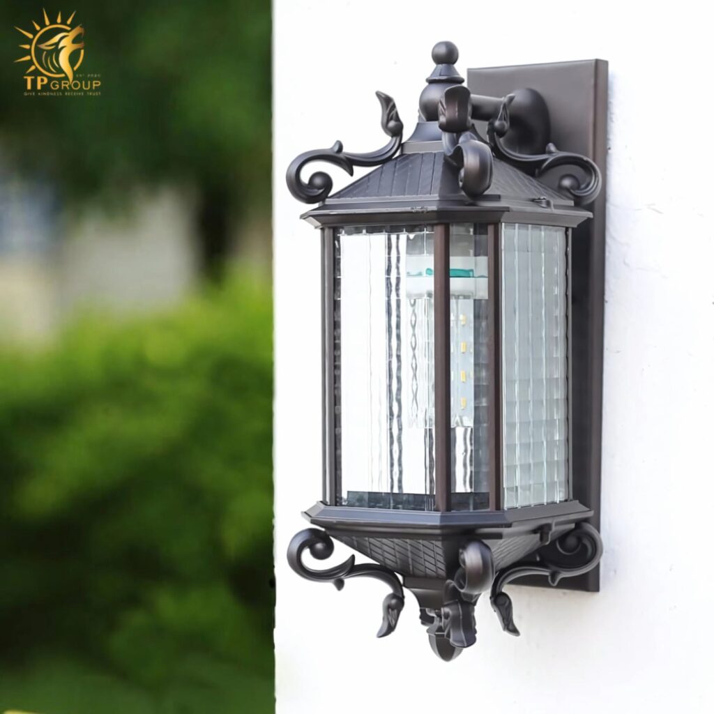 Đèn tường ngoài trời hành lang biệt thự cổ điển KL5832