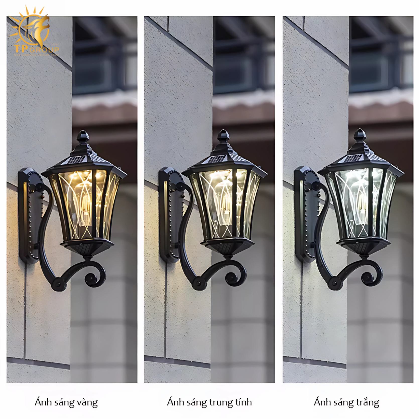 Đèn tường ngoài trời tân cổ điển sang trọng W1223 3 Đèn tường ngoài trời tân cổ điển sang trọng W1223