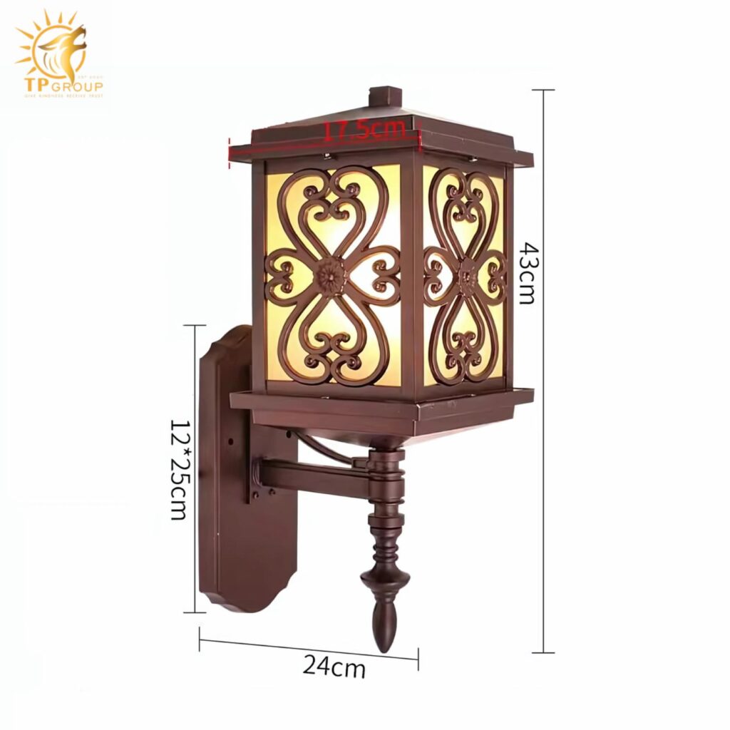 Đèn tường ngoài trời trang trí biệt thự BD149 10 Đèn tường ngoài trời trang trí biệt thự BD149