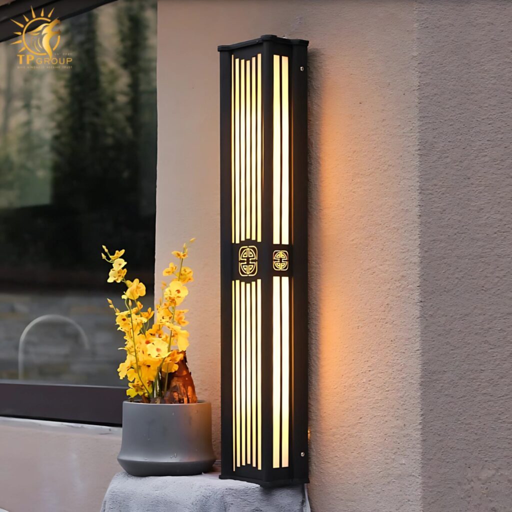 Đèn tường ngoài trời trang trí chữ thọ độc đáo KL7638 11 Đèn tường ngoài trời trang trí chữ thọ độc đáo KL7638