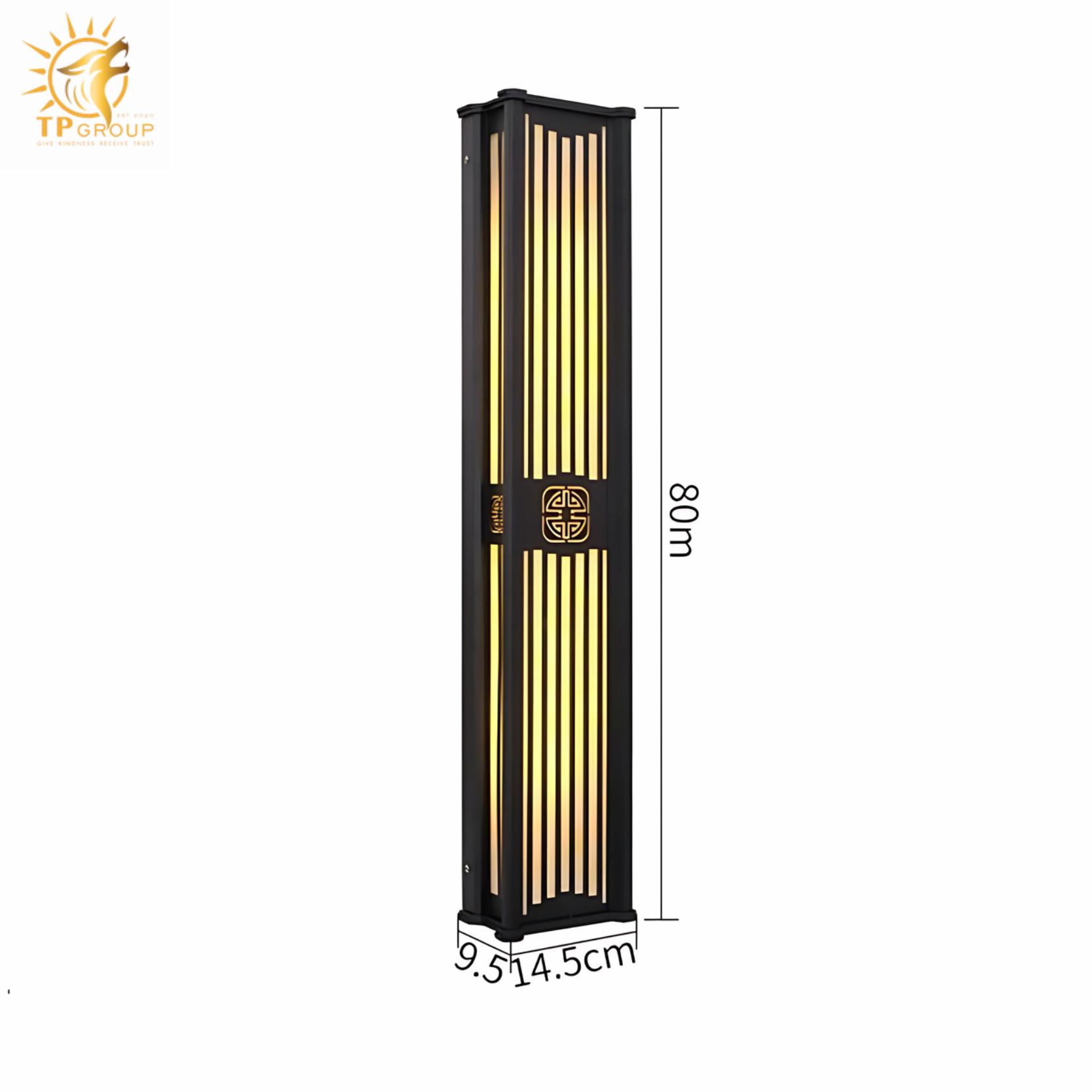 Đèn tường ngoài trời trang trí chữ thọ độc đáo KL7638 4 Đèn tường ngoài trời trang trí chữ thọ độc đáo KL7638