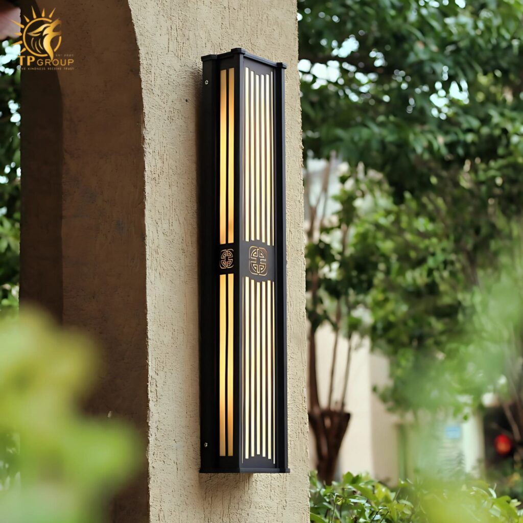 Đèn tường ngoài trời trang trí chữ thọ độc đáo KL7638 16 Đèn tường ngoài trời trang trí chữ thọ độc đáo KL7638